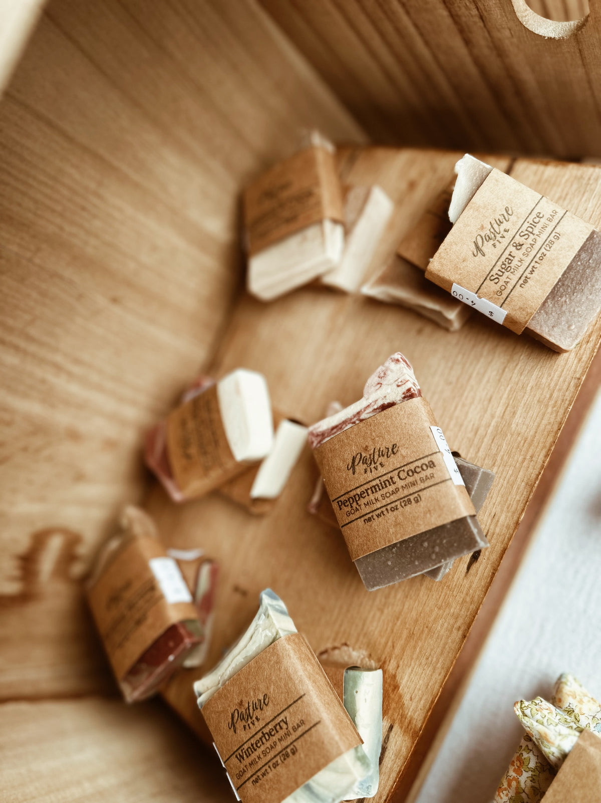 Goat milk soaps