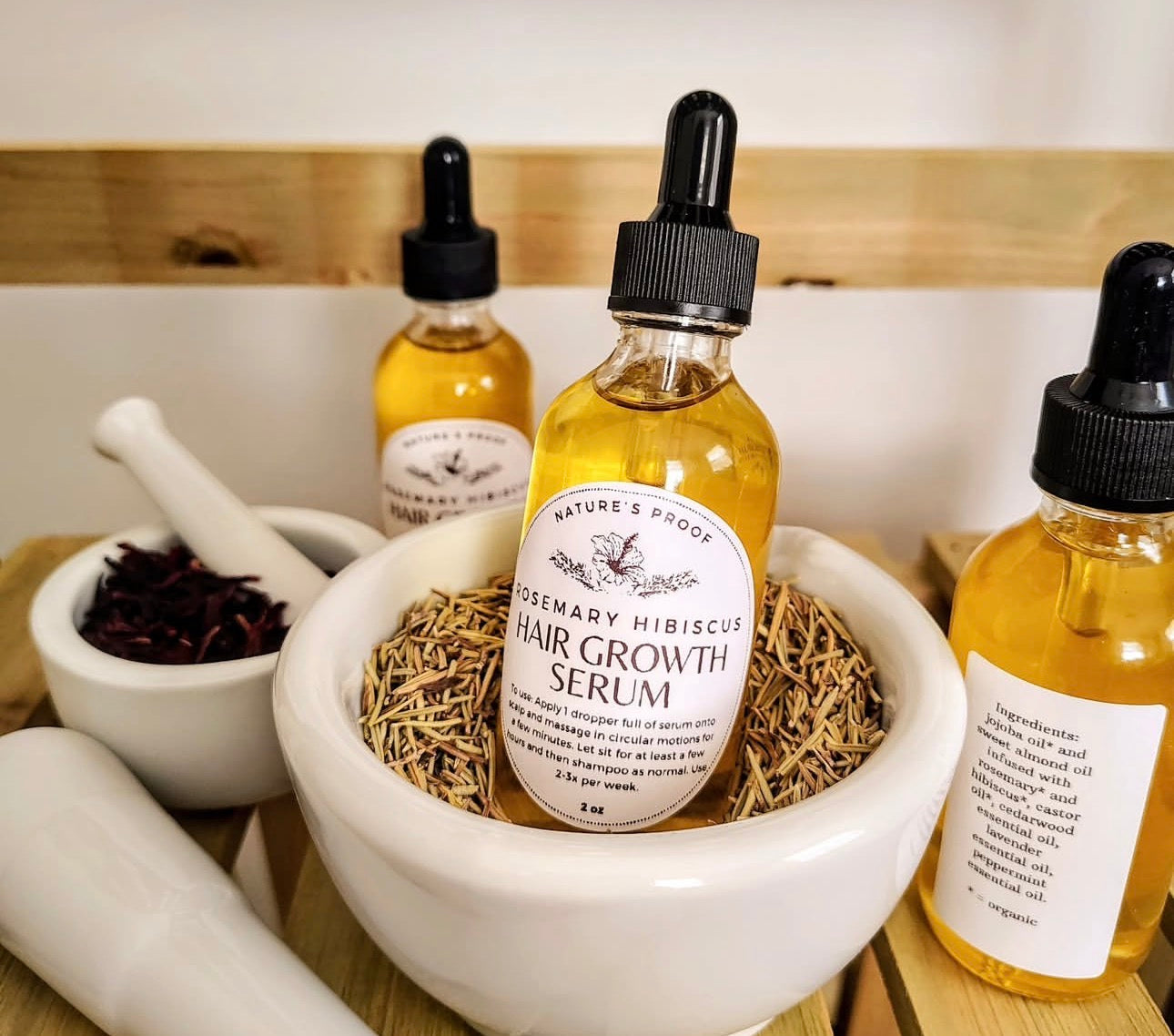 Rosemary Hibiscus Hair Growth Serum