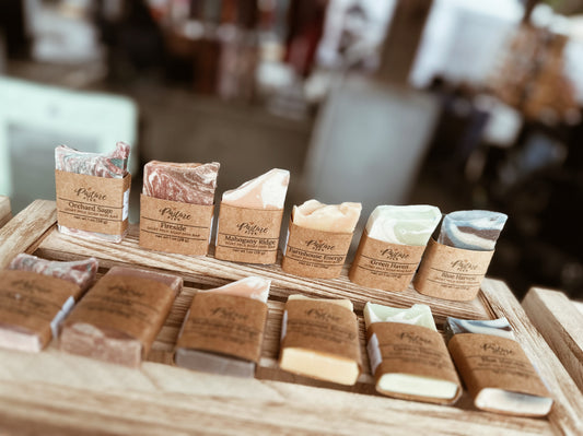 Goat milk soaps