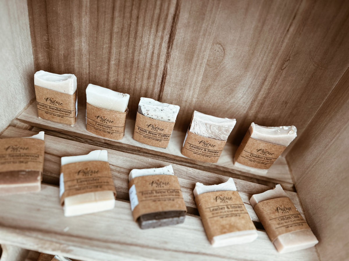 Goat milk soaps