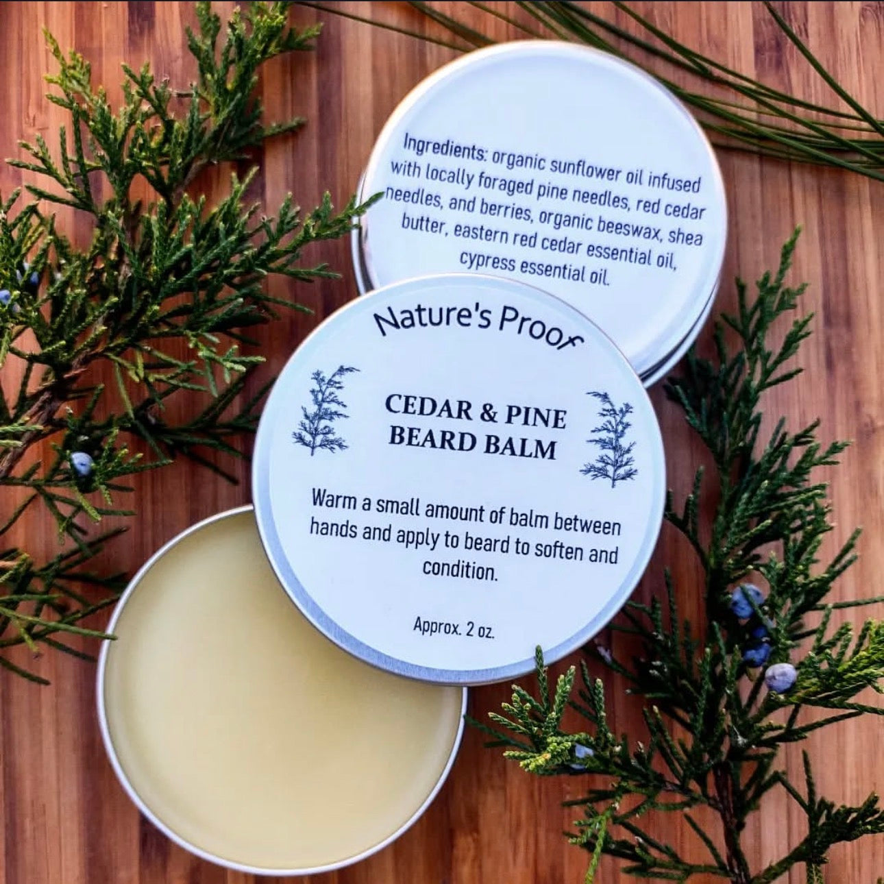 Cedar & Pine Beard Balm